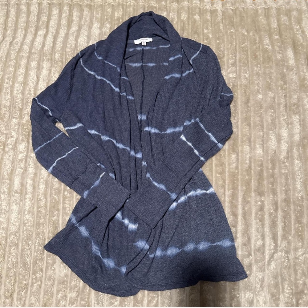 Belk Navy and White Women's Cardigan